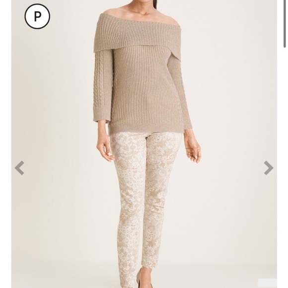 NWT Levi Legging Jeans - White Beige, stretchy. Size 10 FLASH SALE! - Picture 3 of 7